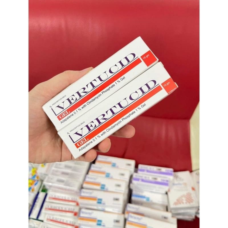 Kem chấm mụn Vertucid